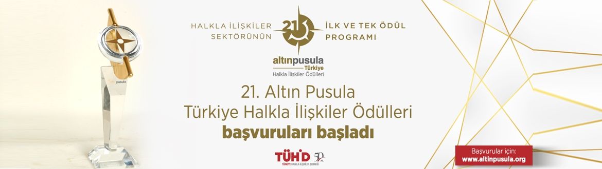 21. Altın Pusula Türkiye Halkla İlişkiler Ödülleri Heyecanı Başlıyor