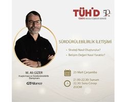 TÜHİD Vizyon Buluşmaları: Sürdürülebilirlik İletişimi