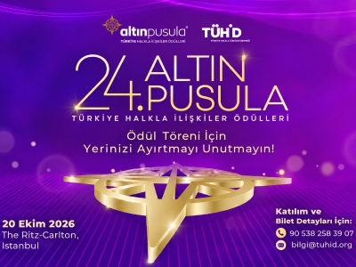 24. Altın Pusula Türkiye Halkla İlişkiler Ödülleri Sahiplerini Buluyor!