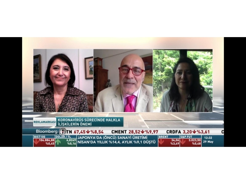COVID sürecinde iletişimin önemini / Bloomberg HT Ender Merter İle ...